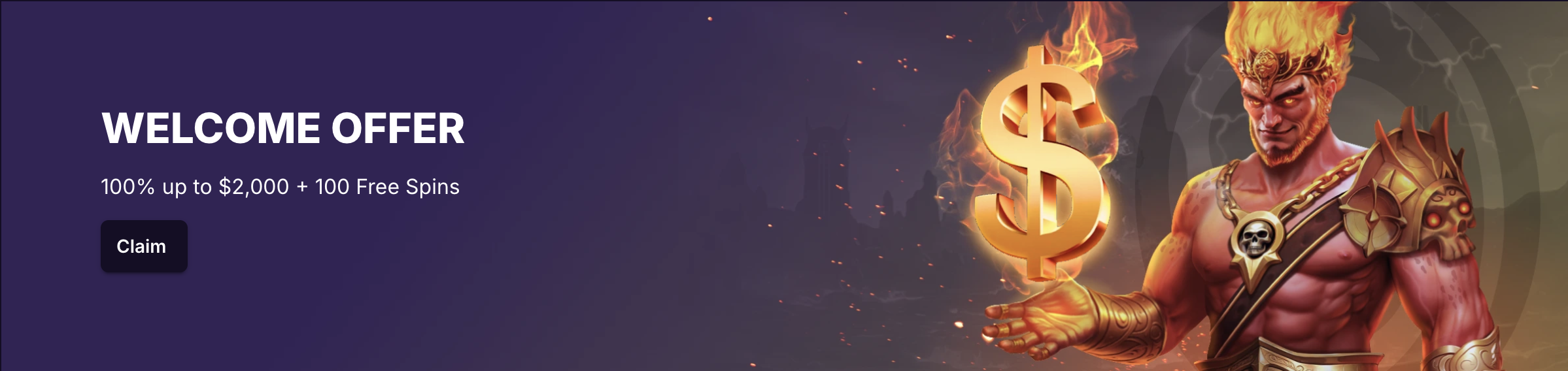 Spinbet offer bonus banner